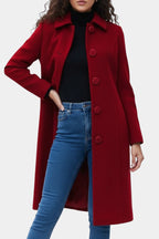 Varvara Fitted and Flared Winter Coat