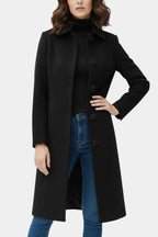 Varvara Fitted and Flared Winter Coat