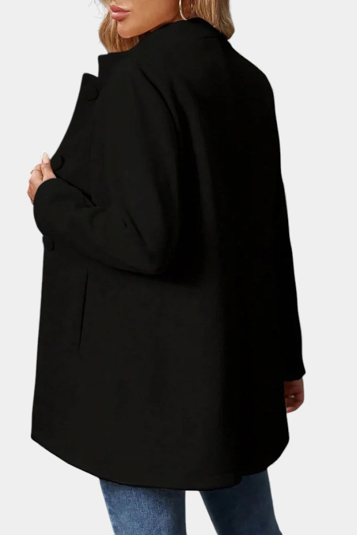 Abrigo de Cuello Alto Forrado