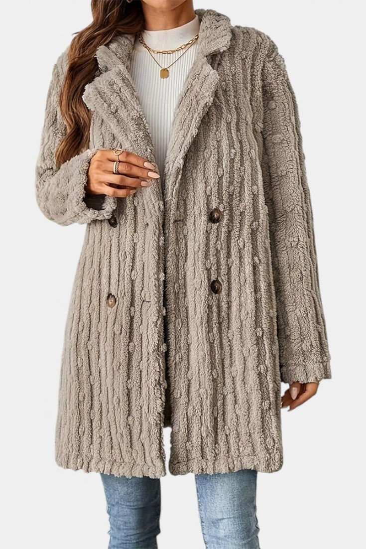 Chaqueta Cruzada Corta Relajada