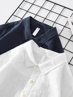 AMALFI Linen and Cotton Blend Shirt