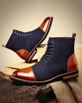 Botas Oxford de piel Burlington - LOVRA DESIGN