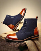 Botas Oxford de piel Burlington - LOVRA DESIGN