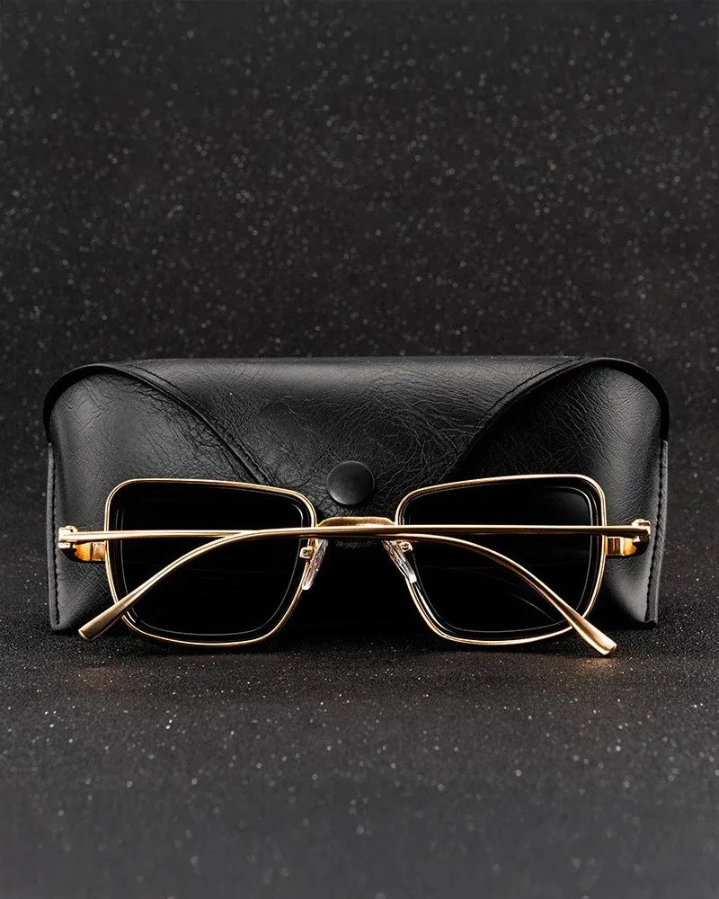 Gafas de sol cuadradas steampunk - LOVRA DESIGN