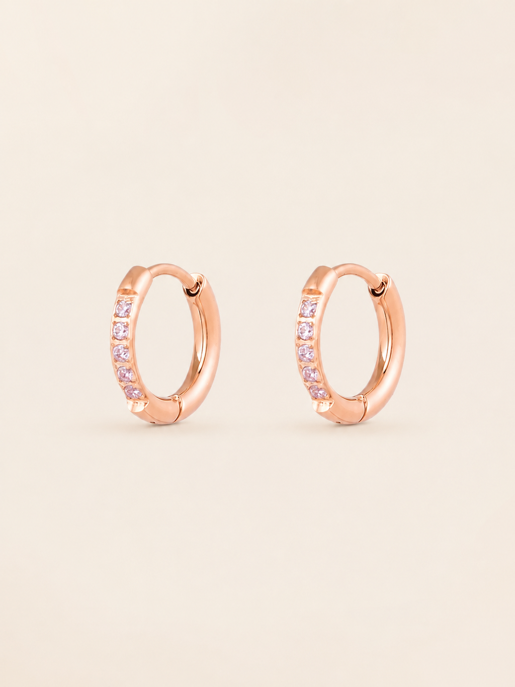 Aros Pequeños con Circonitas