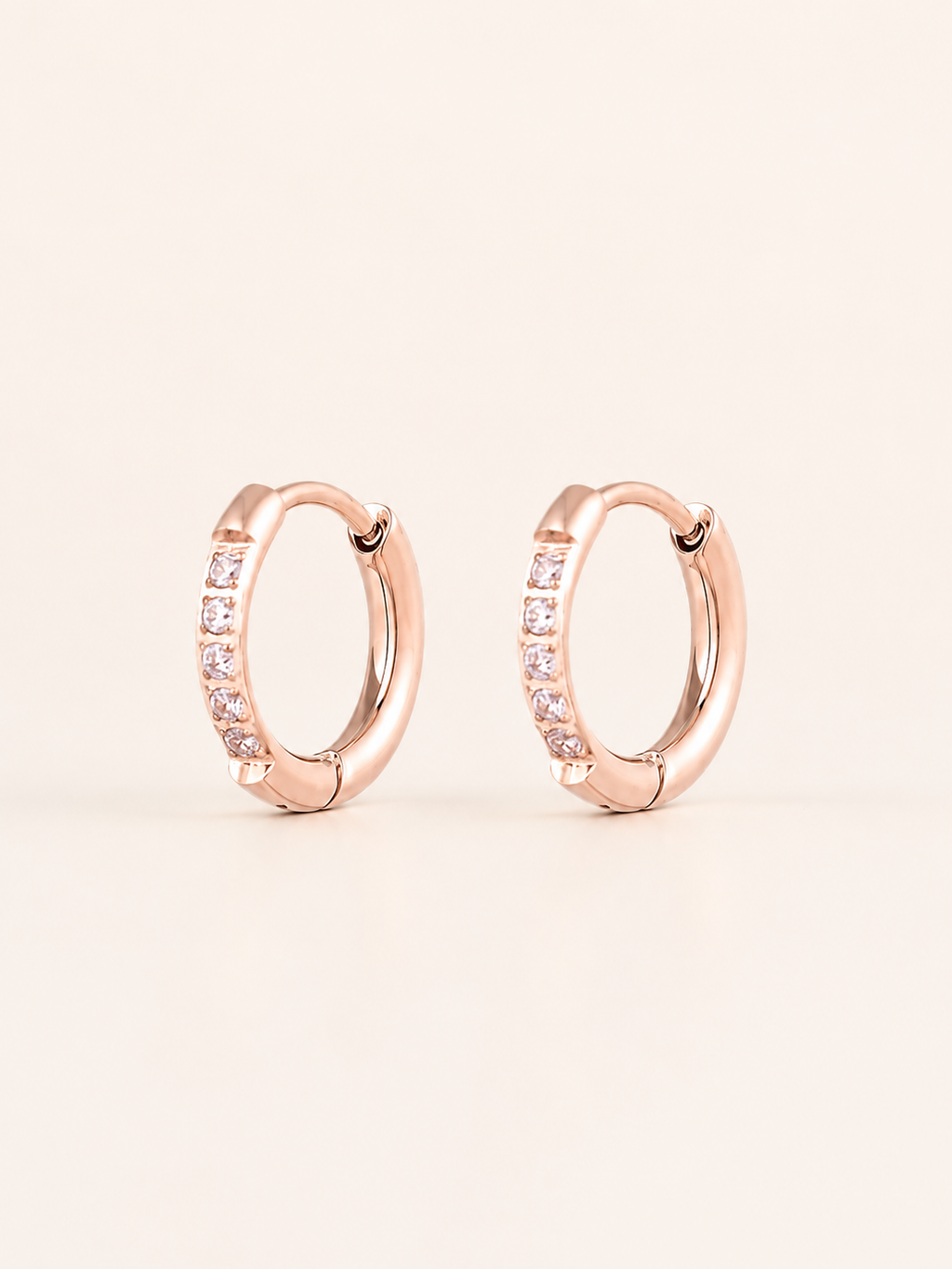 Aros Pequeños con Circonitas