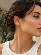 Aros Pequeños con Circonitas