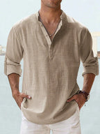 Korean Poplin Textured Summer Shirt