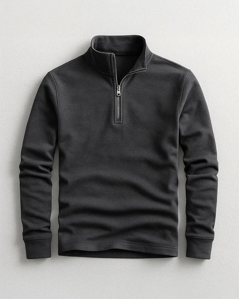 Jersey polar con media cremallera Balmont - LOVRA DESIGN