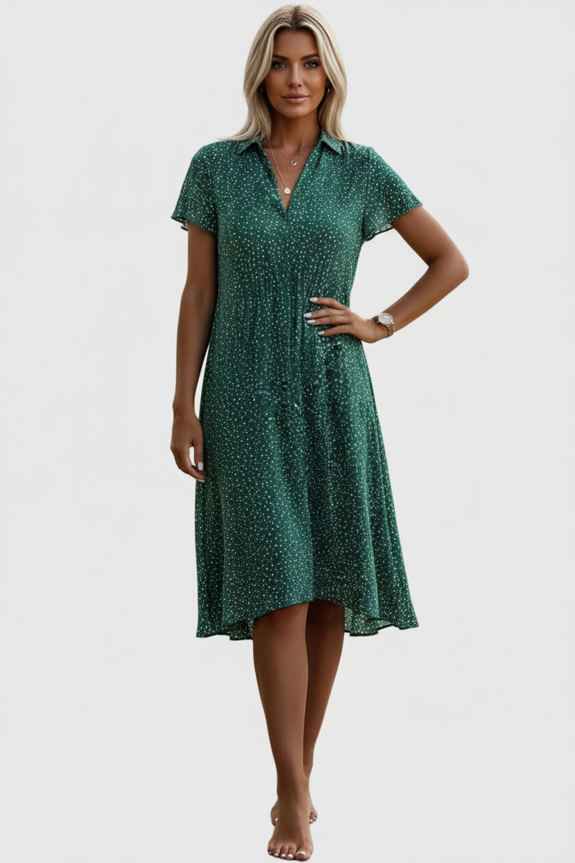Vestido verano mujer lunares