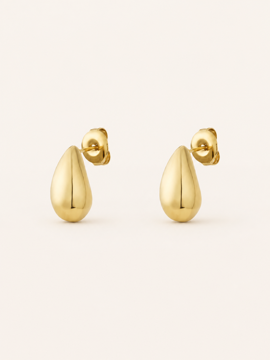 Pendientes de Lágrima Pulidos