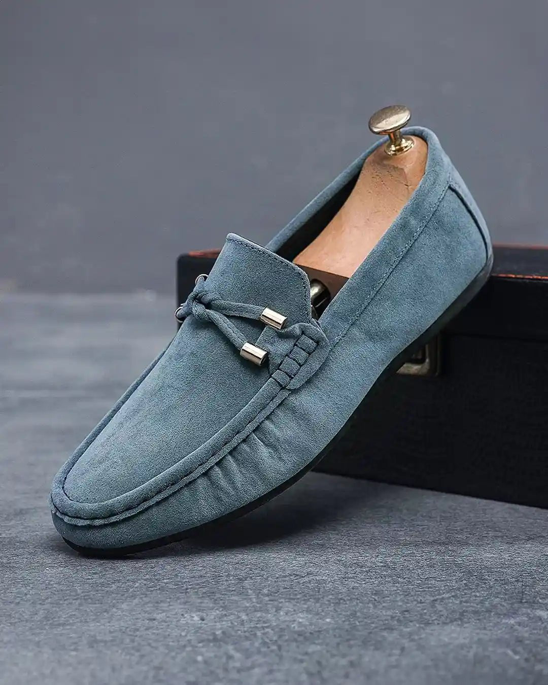 Mocasines de conducir de ante Barnsbury - LOVRA DESIGN