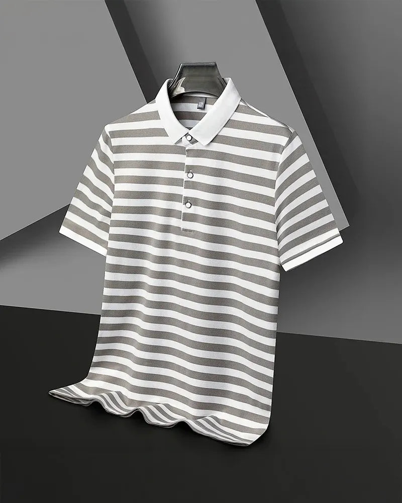 Polo de algodón a rayas Sailor - LOVRA DESIGN
