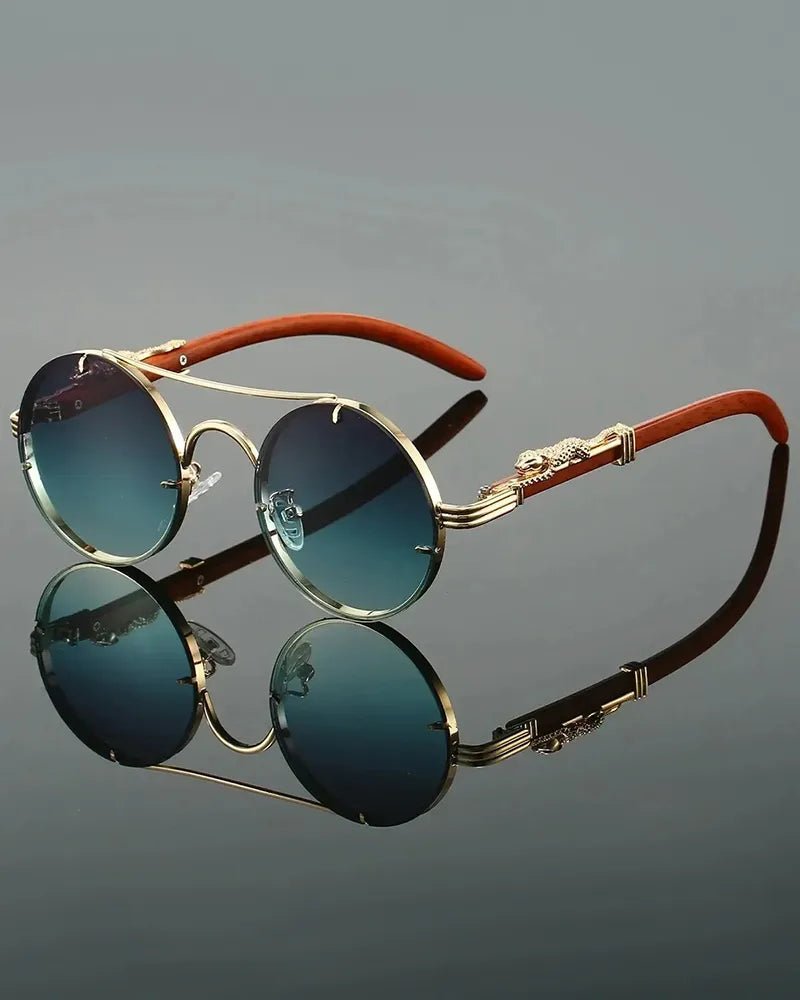 Gafas de sol redondas ornamentadas Predator - LOVRA DESIGN