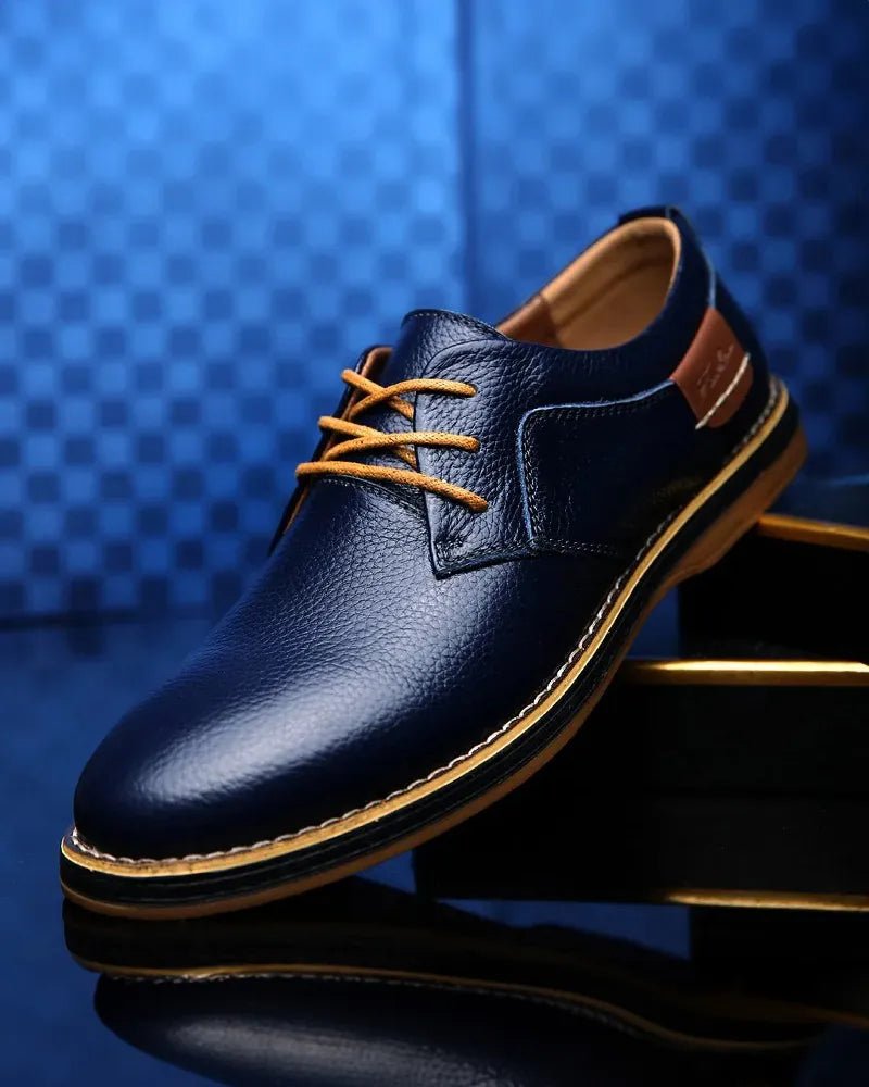 Zapatos de piel auténtica Alfredo - LOVRA DESIGN
