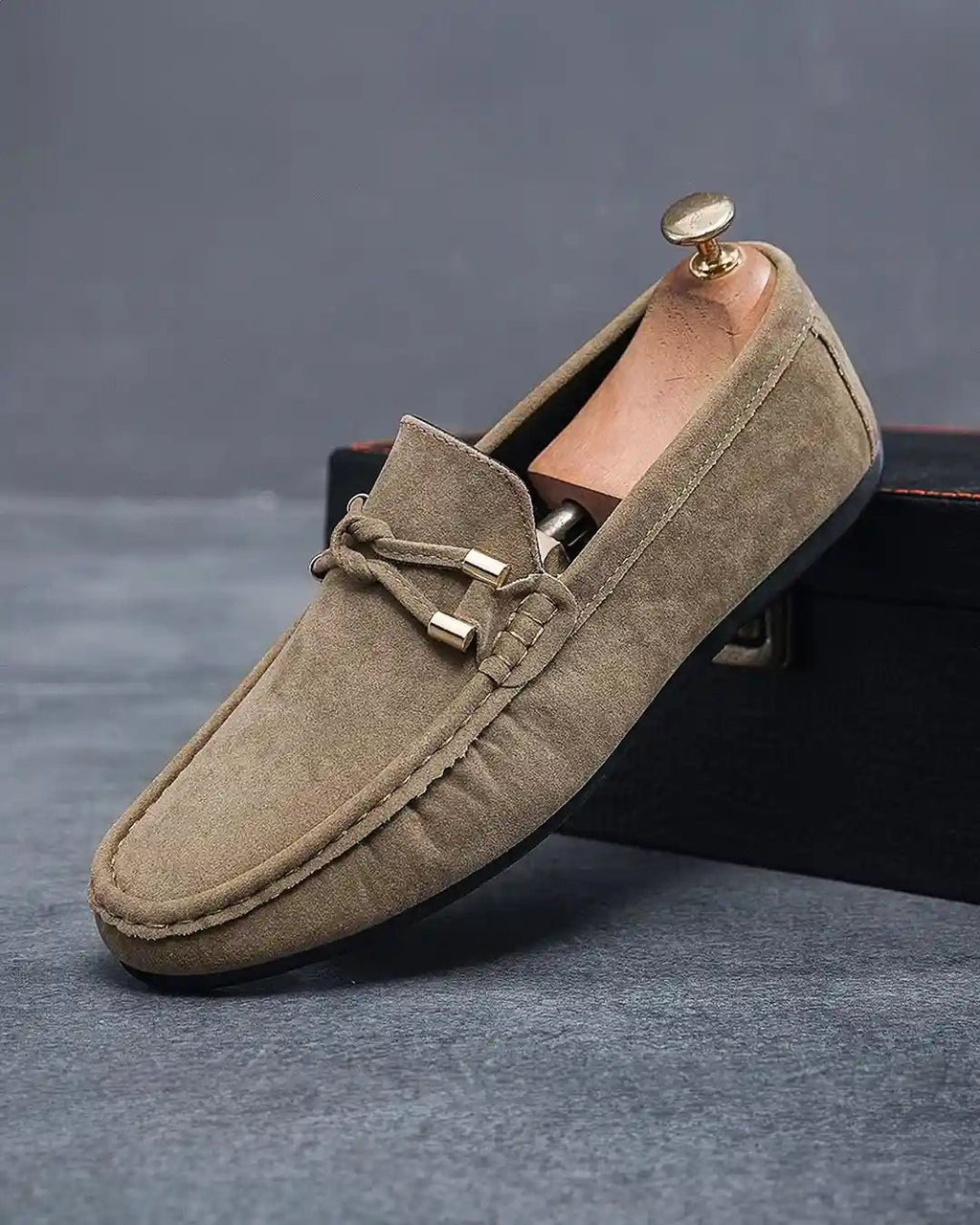 Mocasines de conducir de ante Barnsbury - LOVRA DESIGN