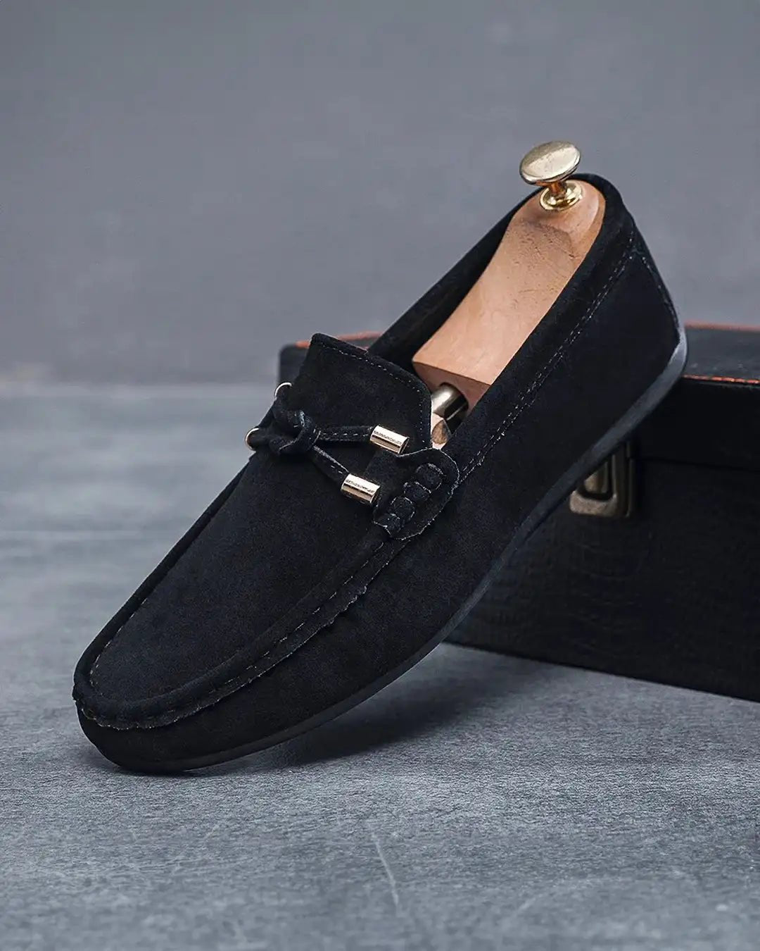 Mocasines de conducir de ante Barnsbury - LOVRA DESIGN