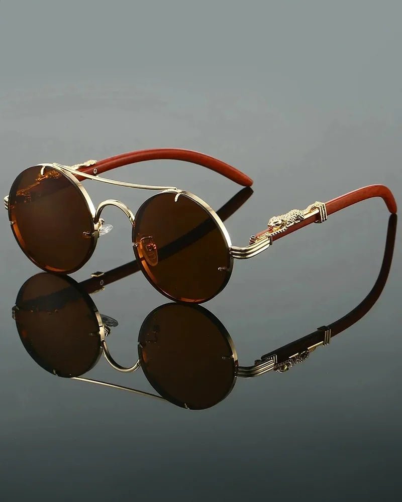 Gafas de sol redondas ornamentadas Predator - LOVRA DESIGN
