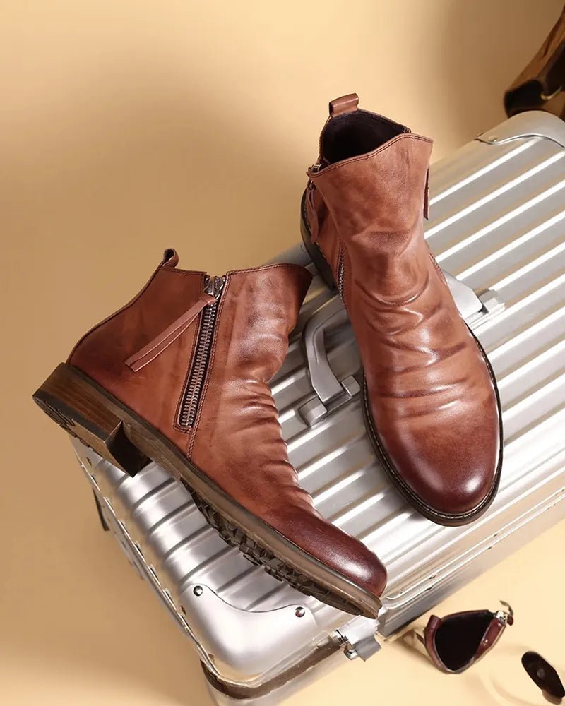 Botines Chelsea de piel Marc Rivage - LOVRA DESIGN