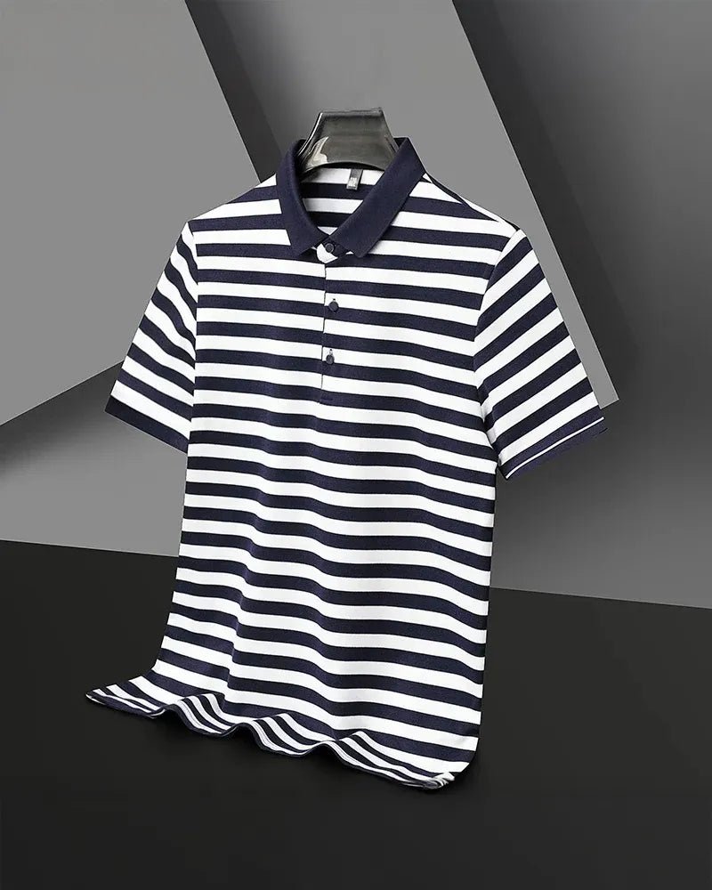 Polo de algodón a rayas Sailor - LOVRA DESIGN