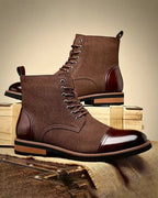 Botas Oxford de piel Burlington - LOVRA DESIGN