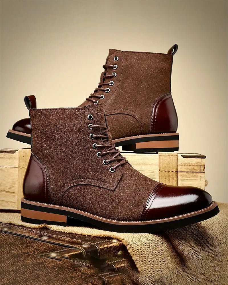 Botas Oxford de piel Burlington - LOVRA DESIGN