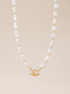 Nellie | Pearl Necklace with Toggle Clasp