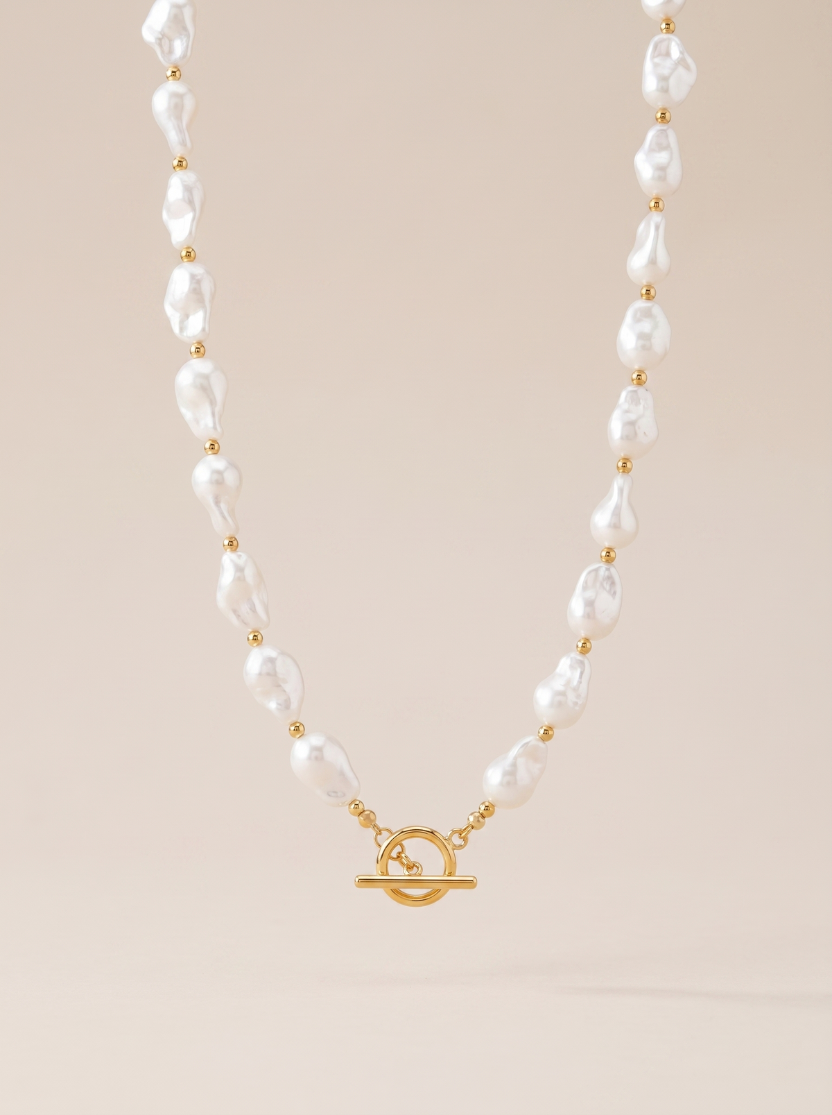 Collar de Perlas con Cierre de Palanca