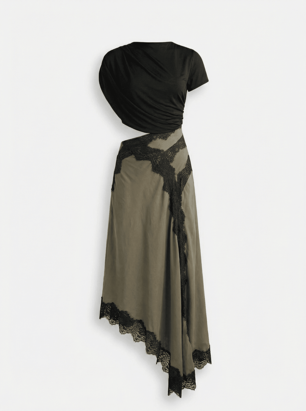 VESTIDO MIDI OLIVIA ENCAJE MEDITERRÁNEO - LOVRA DESIGN