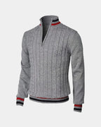 Jersey con media cremallera Arezzo Signature - LOVRA DESIGN
