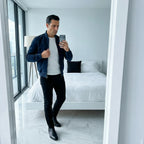RIVIERA Bomber Premium Structured Suede