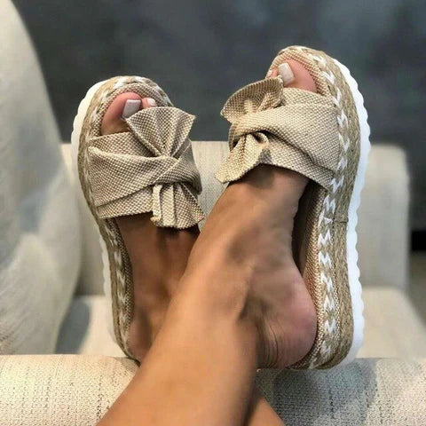 100% natural material sandals