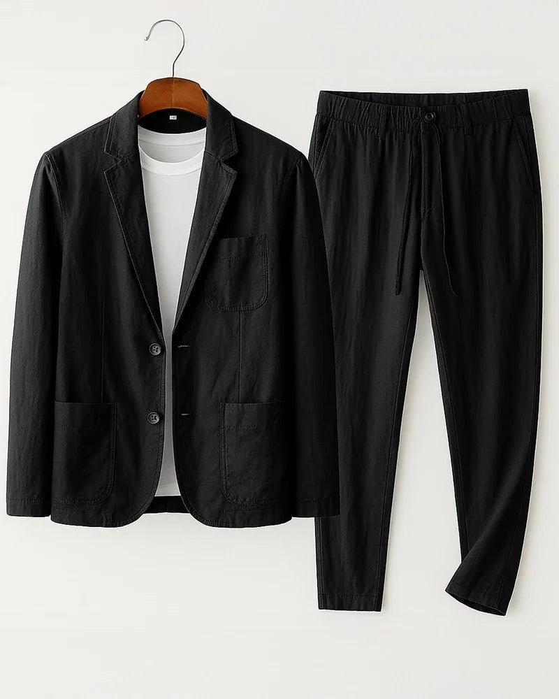 Traje de lino relajado Lorenzo - LOVRA DESIGN