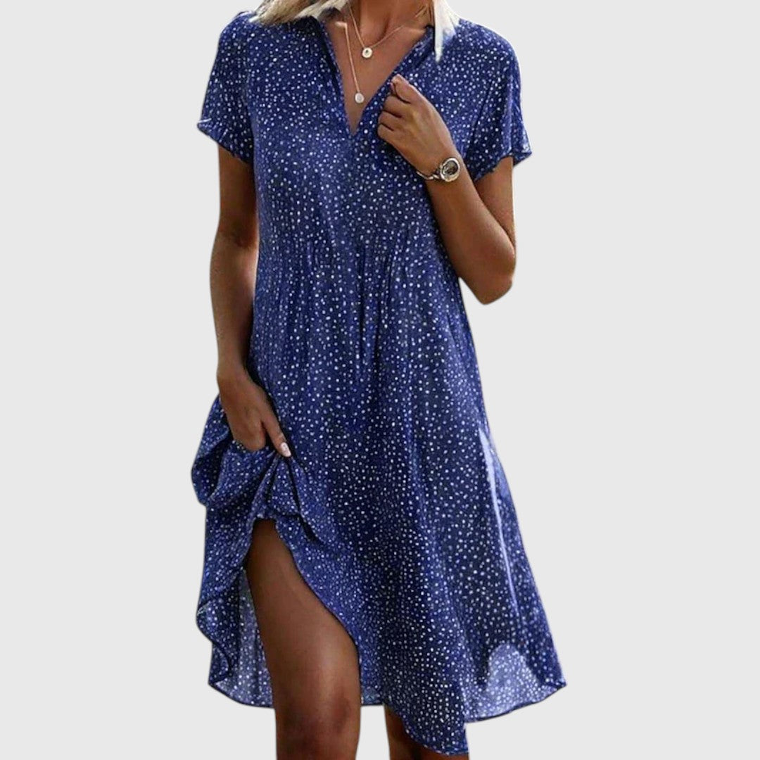 Vestido verano mujer lunares