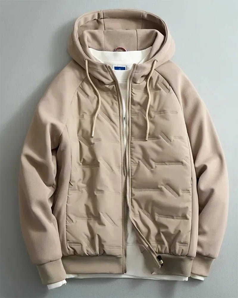 Chaqueta acolchada con capucha Northline - LOVRA DESIGN