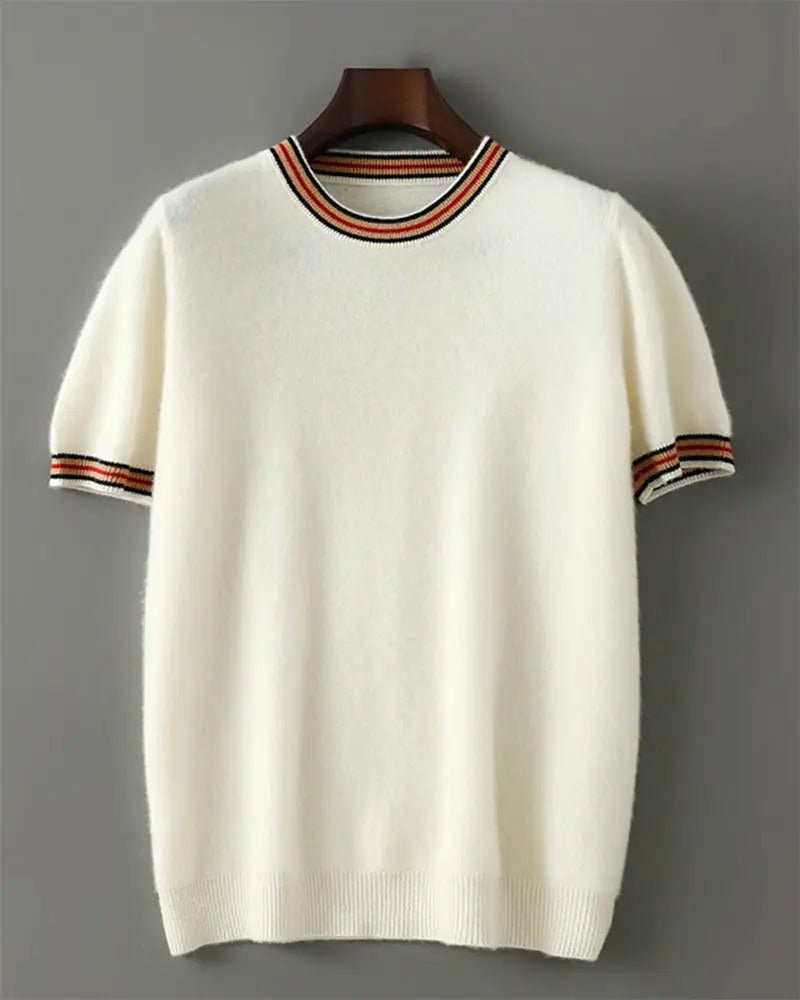 Polo de lana merino Crest - LOVRA DESIGN