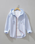Camisa de lino con capucha Cartello - LOVRA DESIGN