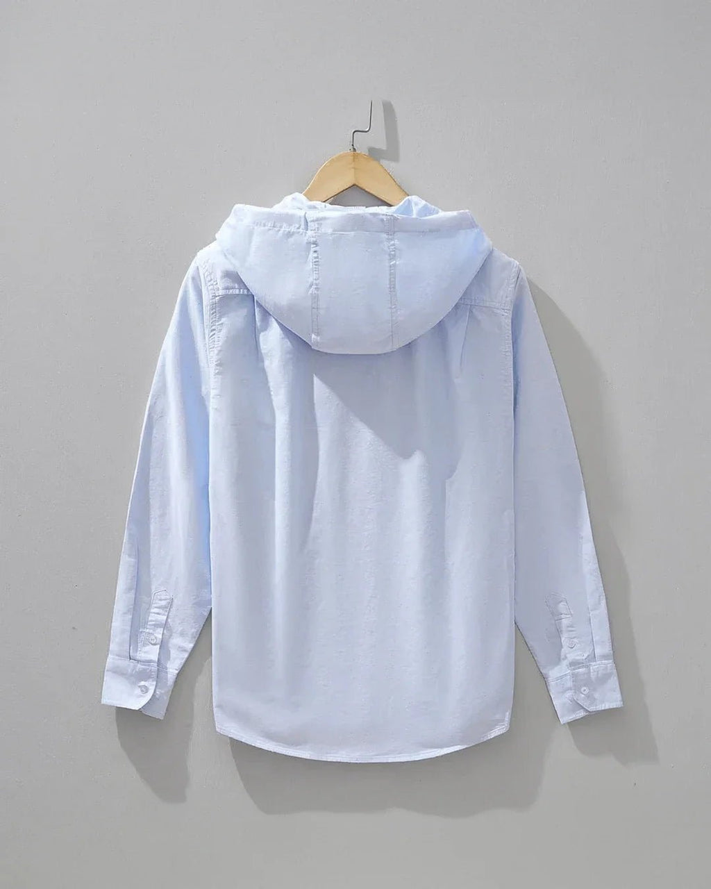 Camisa de lino con capucha Cartello - LOVRA DESIGN