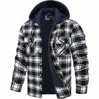 Chaqueta de Cuadros Abrigada