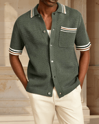 Camisa polo de crochet Martin Laurent - LOVRA DESIGN