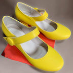 Merceditas con Tacón Cuadrado y Tira Ajustable - LOVRA DESIGN