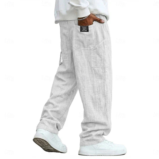 Pantalón FLOW  Lino Premium de Corte Relajado