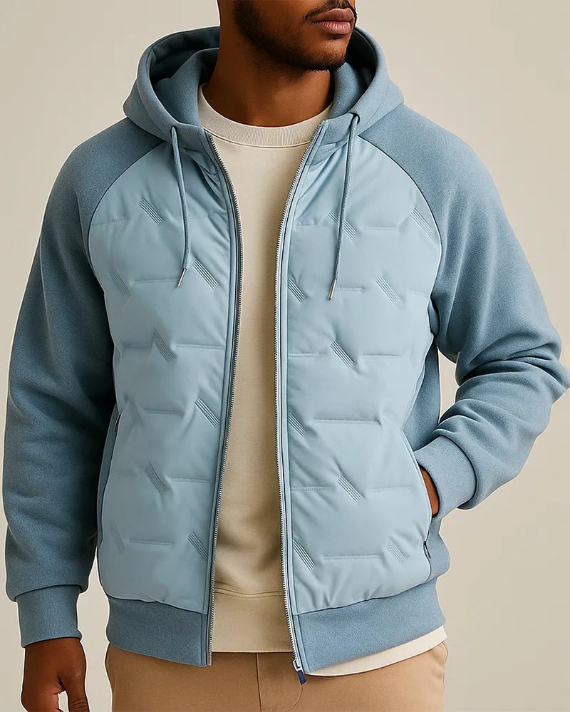Chaqueta acolchada con capucha Northline - LOVRA DESIGN